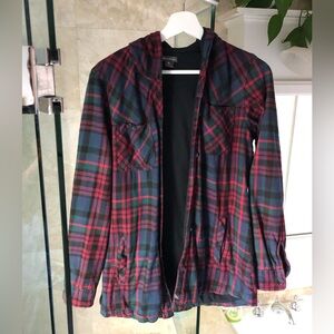 Eddie Bauer Plaid Sweatshirt